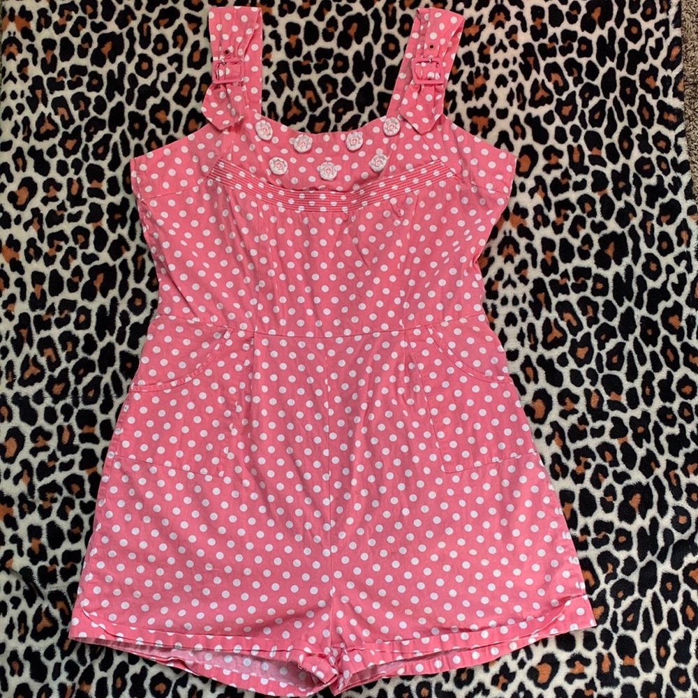 BETTIE PAGE cutie patootie romper
